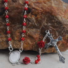 Crystal beads rosary